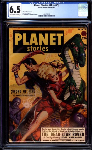 Planet Comics Vol. 4 #41 CGC 6.5 (1949) Good Girl Art! Pulp Magazine L@@K!