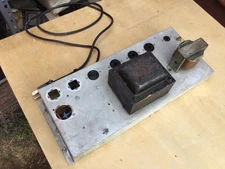 Vintage Hammond ? Organ Tube Amplifier As Is For Parts Lot 9