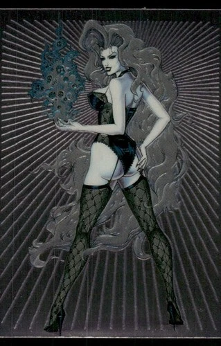 Lady Death 1995 Comic Hero Chrome Card #89 (NM)