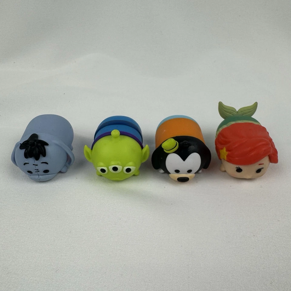 Lote de Vinil Disney Tsum Tsum – 33 Figuras – Minis e Médias – Personagens Mistos - Imagem 4 de 4