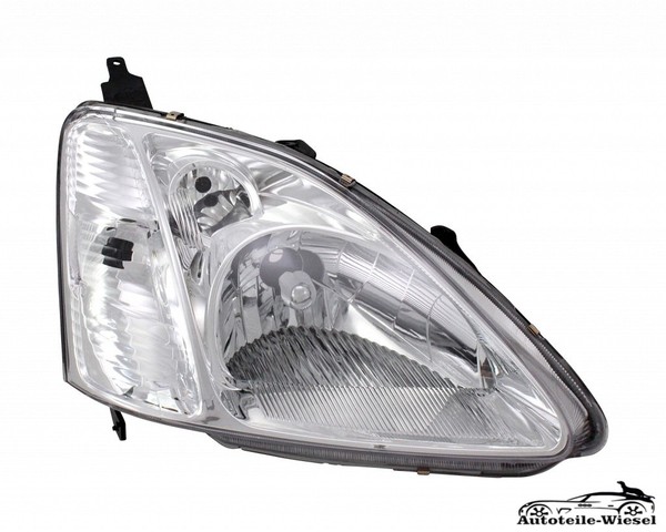 Scheinwerfer FüR Honda Civic Hatchback H4 Rechts Vorne 00-05-image