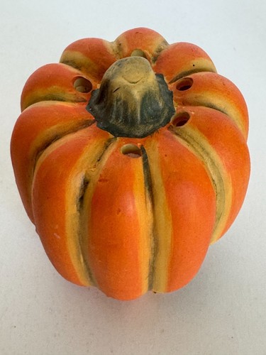 Halloween Ceramic Pumpkin Tealight Candle Holders Jack-O-Lantern Table Decor - Picture 8 of 13