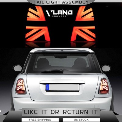 Vland LED DRL Red TailLight For 07-13 BMW Mini Cooper R56 R57 R58 R59 Rear Lamps
