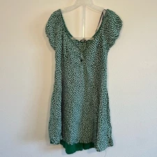 DREAM of Me Women's Green Floral Dress Size Medium