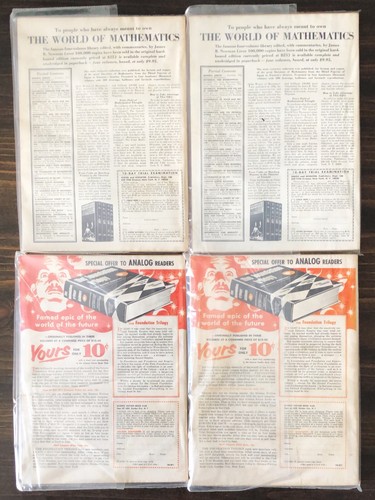 Analog Science Fiction & Science Fact Magazine, 1966 Lot Of 12 - Picture 4 of 7