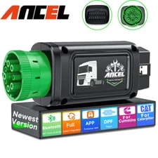ANCEL HD100 PRO Diesel Heavy Duty Truck Scanner Diagnostic DPF for Cummins CAT