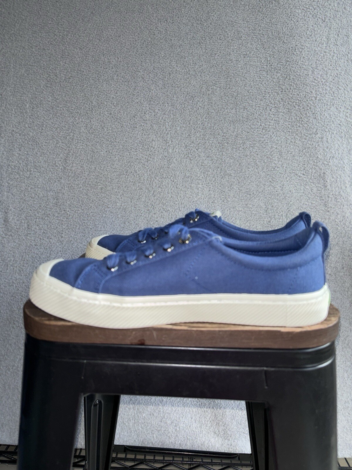 SAOLA NUOVA scarpa destra Cariuma Shadow Blue Canvas OCA LOW uomo 7 5 amputato solo