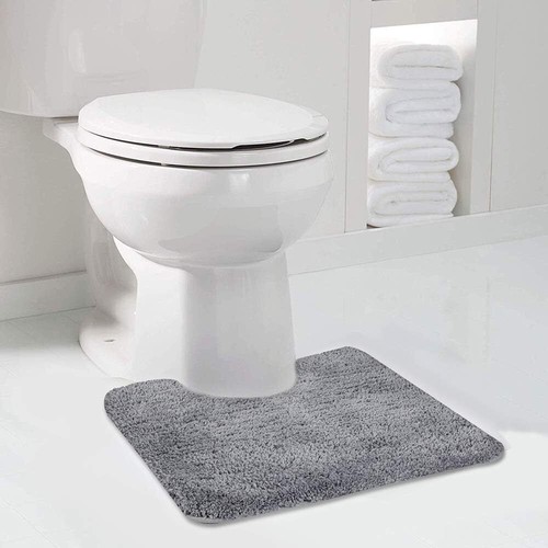 Soft Microfiber Shaggy NonSlip Bath Mat for Bathroom Thick Plush Water Absorbent - Picture 168 of 321
