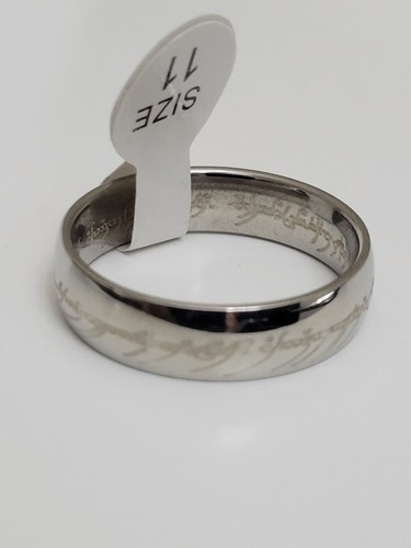 Herr der Ringe Der Eine Ring 2 Stück Edelstahl Herren Mode Ringe - Bild 12 von 14