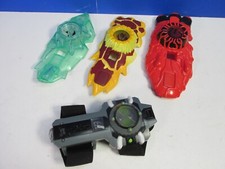 rare BEN 10 TRANSFORMING ARM OMNITRIX lights sounds FX TOY BANDAI alien force