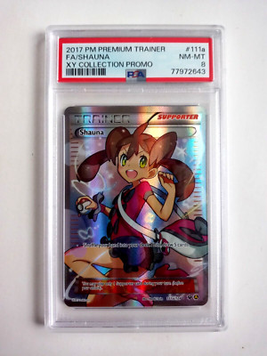【PSA9】 サナ 英語版(XY COLLECTION PROMO Shauna SHAUNA #111a/124 Premium Trainer FA HOLO XY Collection Promo