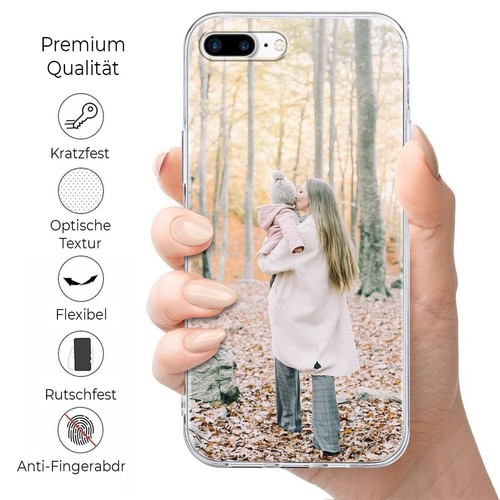 Etui na telefon z pożądanym zdjęciem do serii Apple iPhone * własne zdjęcie * pokrowiec TPU nowe - Zdjęcie 84 z 115