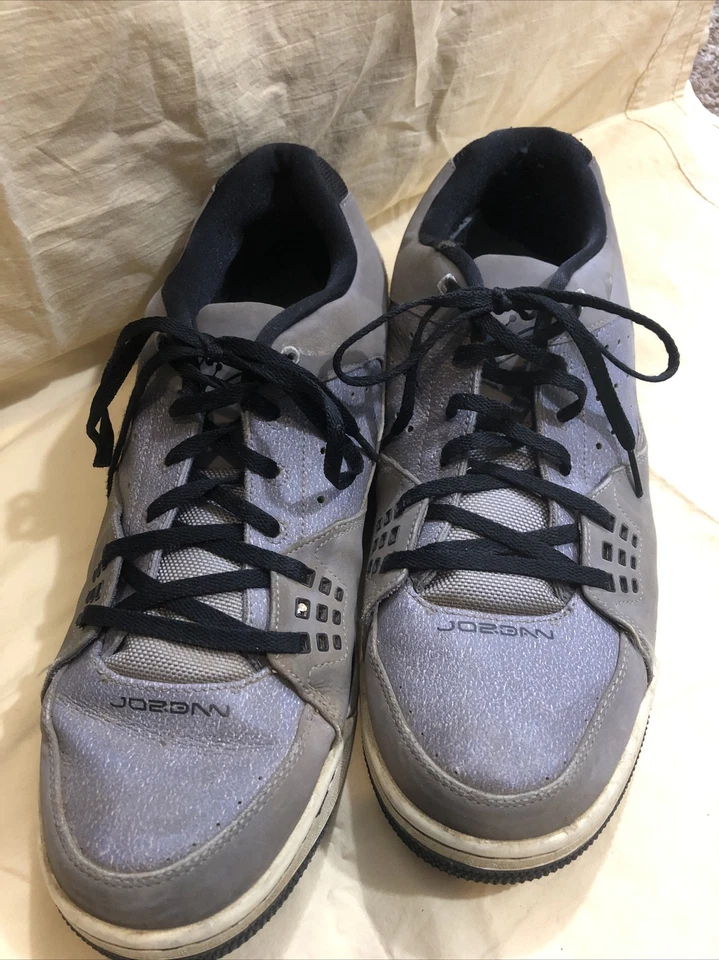 Nike Jordan Flight Sc-1 599929-003 Zapatos de Baloncesto Bajos Gris Cemento Negro 13 Foto 2 de 4