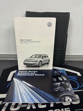 VOLKSWAGEN GOLF MK8 GTI GTD R OWNERS HANDBOOK / MANUAL 2020~2024 (2021)