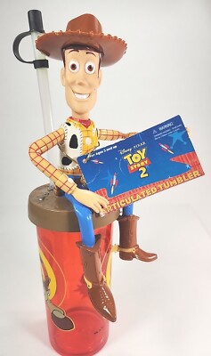 2026年42＜税送料4480円込＞WOODY カスタム42 他激安同送商品有 Disney TOY STORY 2 Woody Articulated Tumbler, Cup & Straw 12