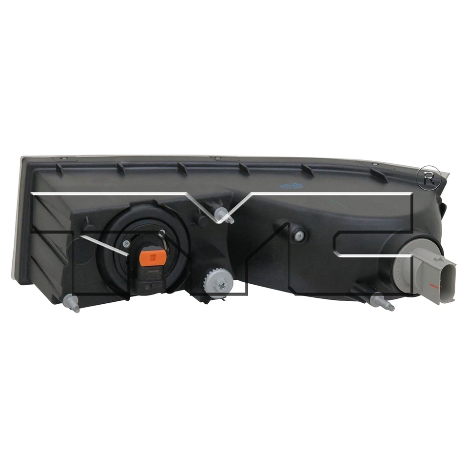 Conjunto de luces antiniebla izquierda derecha TYC 2 piezas para Cadillac Escalade ESV 2009 2008 2007 Foto 3 de 4