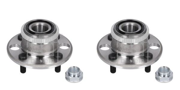 Febi Bilstein 2X Radnabe Radlagersatz Hinten FüR Honda CRX III Civic VI EH EG-image
