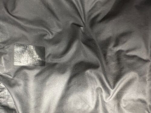 Lucy Goose Down Puffer Vest Womens medium Black Full Zip Pockets Down side panel - Picture 3 of 15