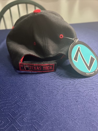 NCAA Texas Tech Red Raiders Cap Hat Zephyr NEW NWT - Picture 2 of 4