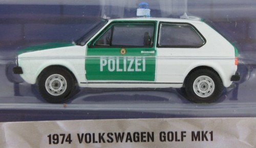 VW Volkswagen Golf MKI - 1974 - Policía - Luz verde 1:64 - Imagen 2 de 6