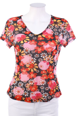 ENERGY Kurzarm-Shirt M rot schwarz