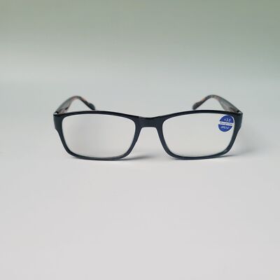 Reading computer vision eyewear glasses Tort+3.00 size 52-18 138 Blue light