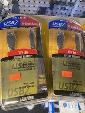 NEW Belkin 10' Hi-Speed USB2 Cable