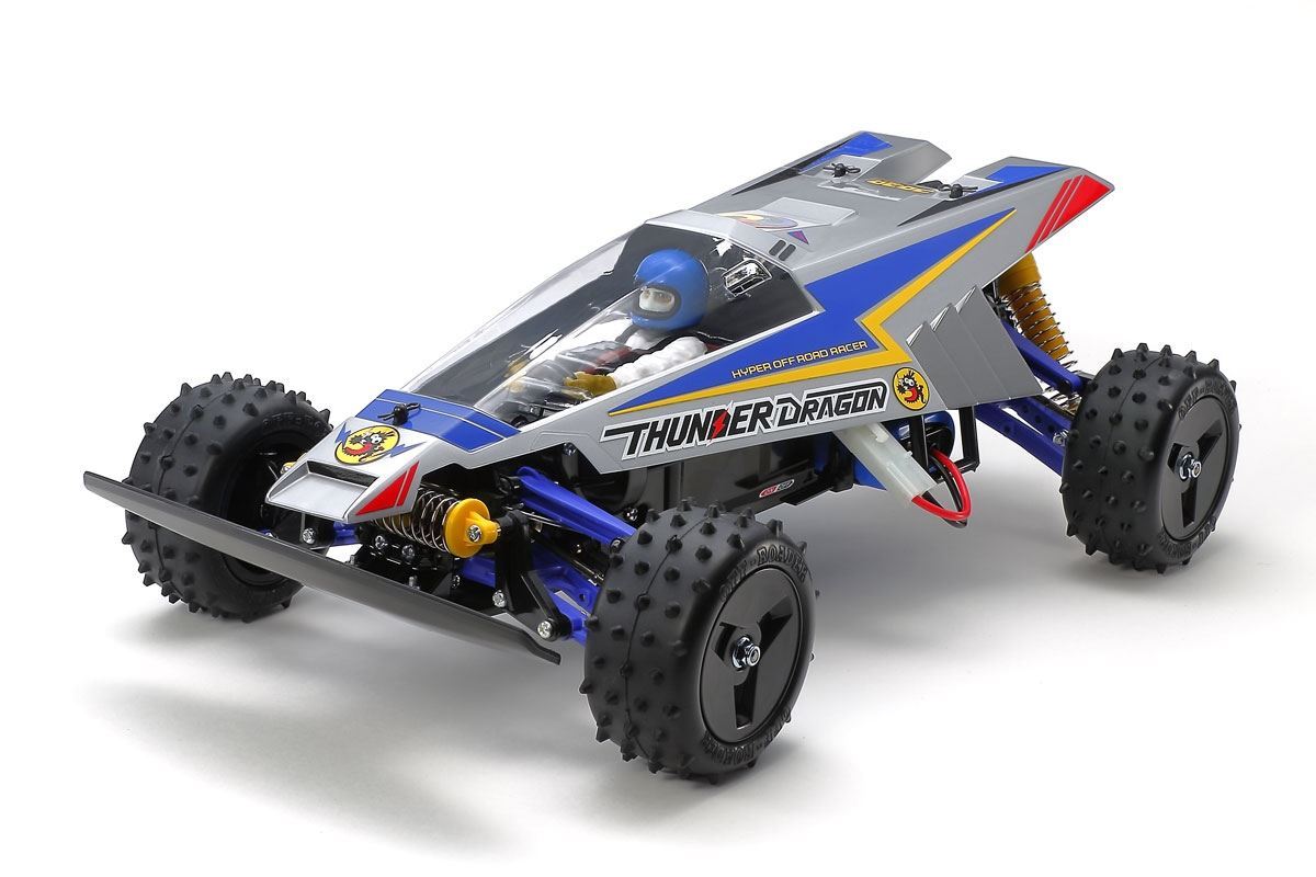 TAMIYAタミヤ　THUNDER DRAGON （2021）1/10RC Tamiya 1/10 RC Thunder Dragon 2021 Kit, w/Pre-Painted Body