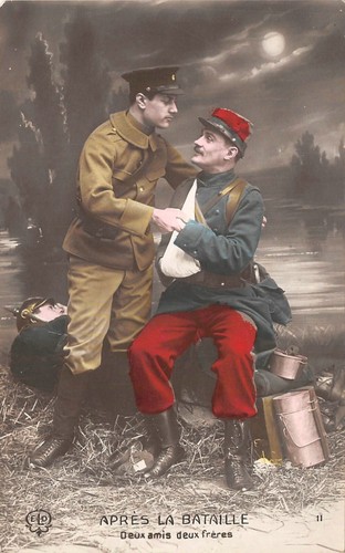 Carte Postale Ancienne Patriotique – CPA Militaire – Fabrication Française