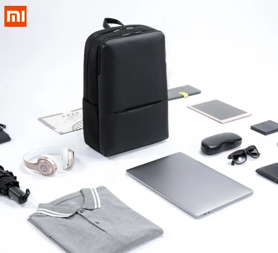 Clearance! Xiaomi mi Classic Business Shoulder Backpack Waterproof 15.6inch 18L-image