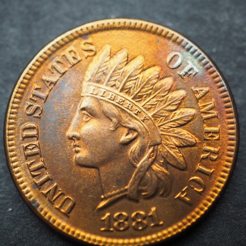 1881 INDIAN HEAD CENT**NICE COIN!** - FREE SHIP! M6348
