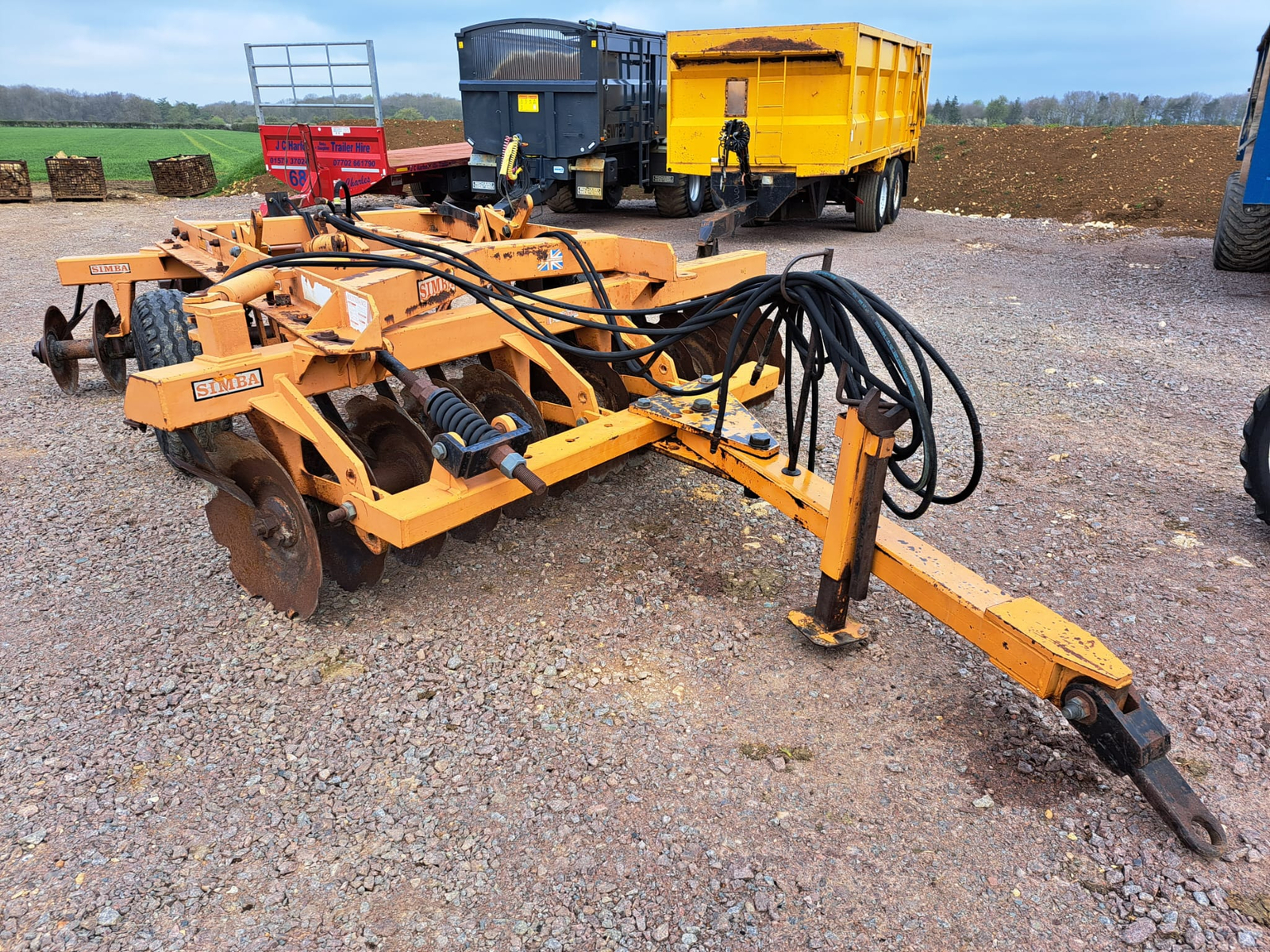 SIMBA 2B 3.25 metre (10ft10) Trailed heavy disc harrows eBay