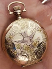 Antique Springfield Illinois ￼Watch Co 1906 Pocket Watch N Mint size 0s runs