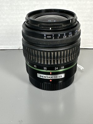 Pentax SMC PENTAX-DA 18-55mm F/3.5-5.6 AL WR Lens | eBay