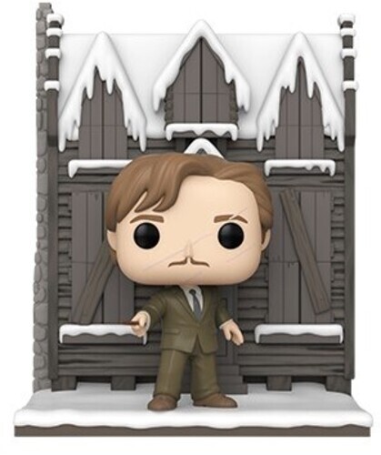 ¡Funko Pop! Deluxe: Harry Potter Hogsmeade - Shrieking Shack Con Lupin [Nuevo Juguete] V
