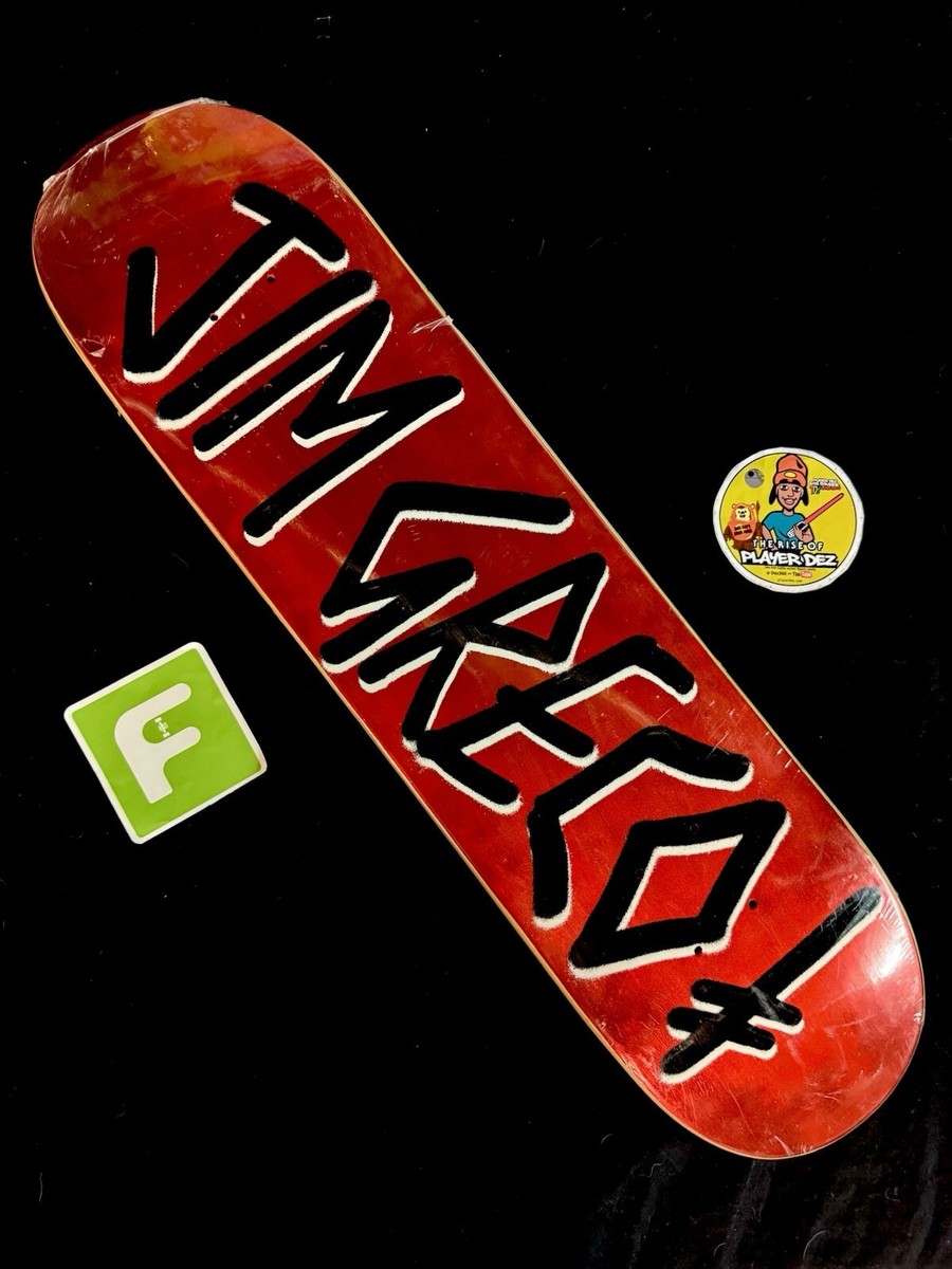 RARE Jim Greco Black Red Foil Credo Hammer Deathwish Skateboard