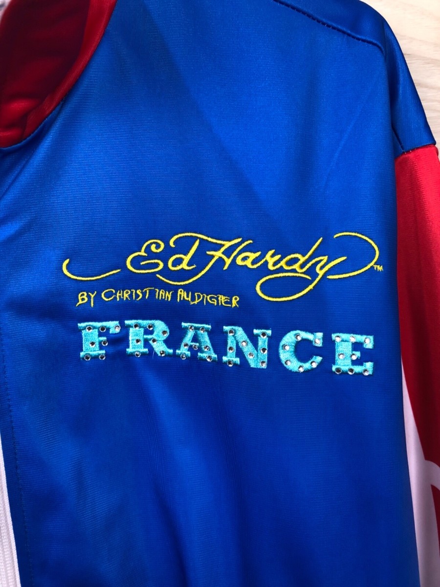521 Ed Hardy by Christian Audigier 長袖 Ed Hardy by Christian Audigier France Jacket size M | eBay