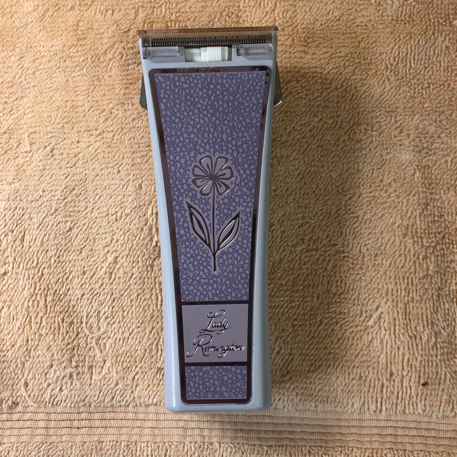 Vtg Lady Remington Sperry Rand Shaver LR-71 Fuschia Razor Made In USA ...