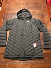 The North Face Black Mahale 550 Puffer Long Jacket Coat Parka Size Large Women