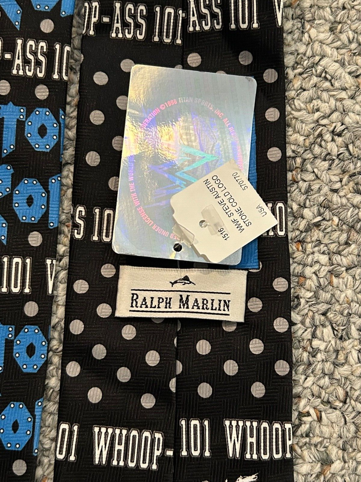 Strne Cold WWF Stone Cold Steve Austin Whoop-Ass 101 Ralph Marlin 1998 Titan ...