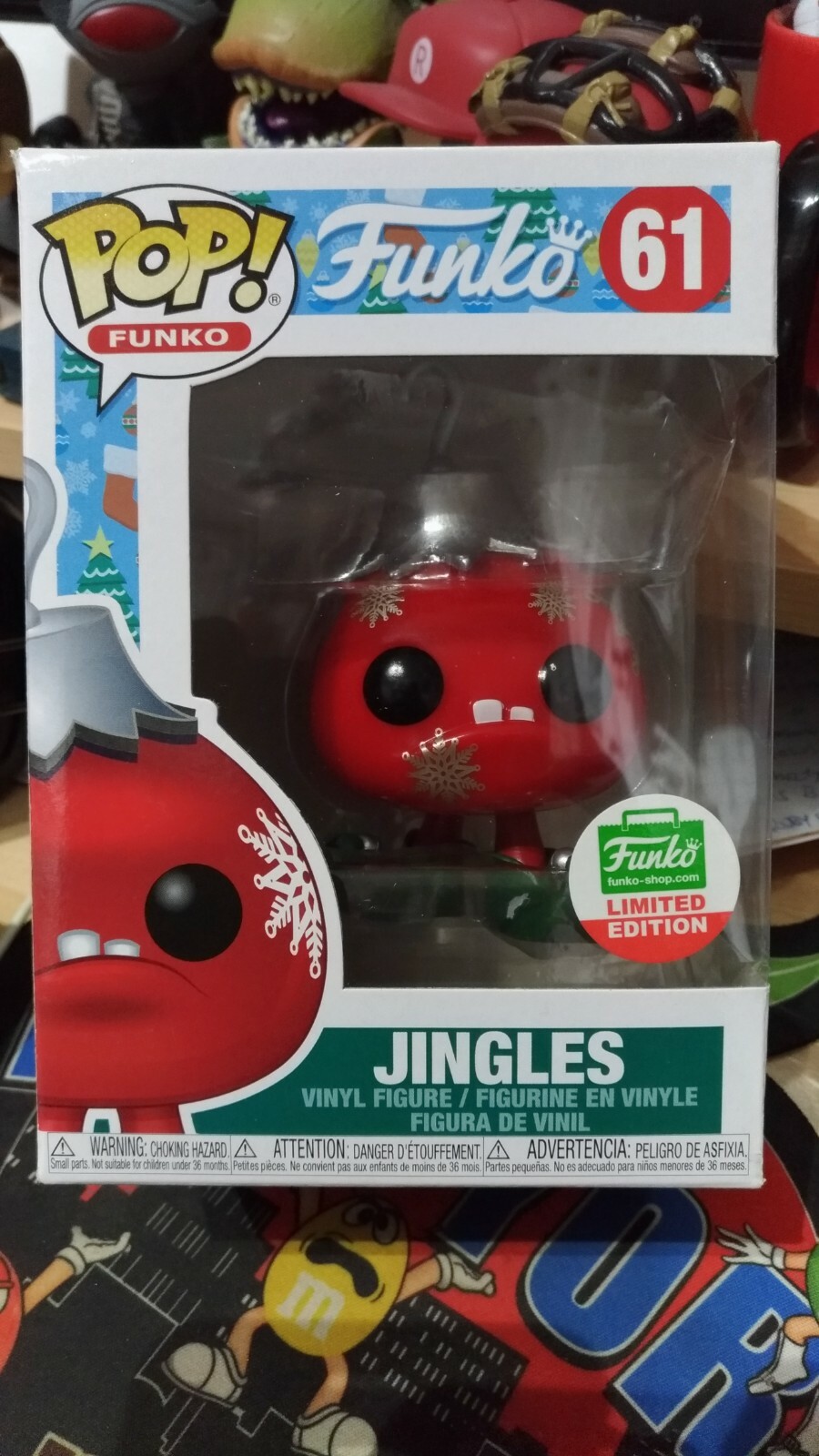 Funko Pop Spastik Plastik : Jingles #61 Funko Shop Exclusive **Box Non Mint**
