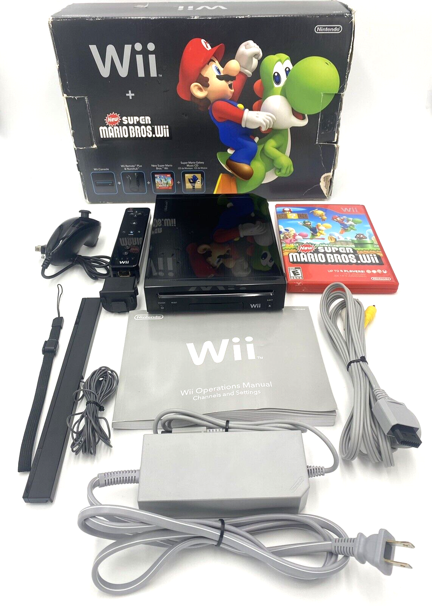 Nintendo Switch Nintendo Wii RVL-S-WD NINTENDO WII White Console RVL-S-WD In Box Tested Working