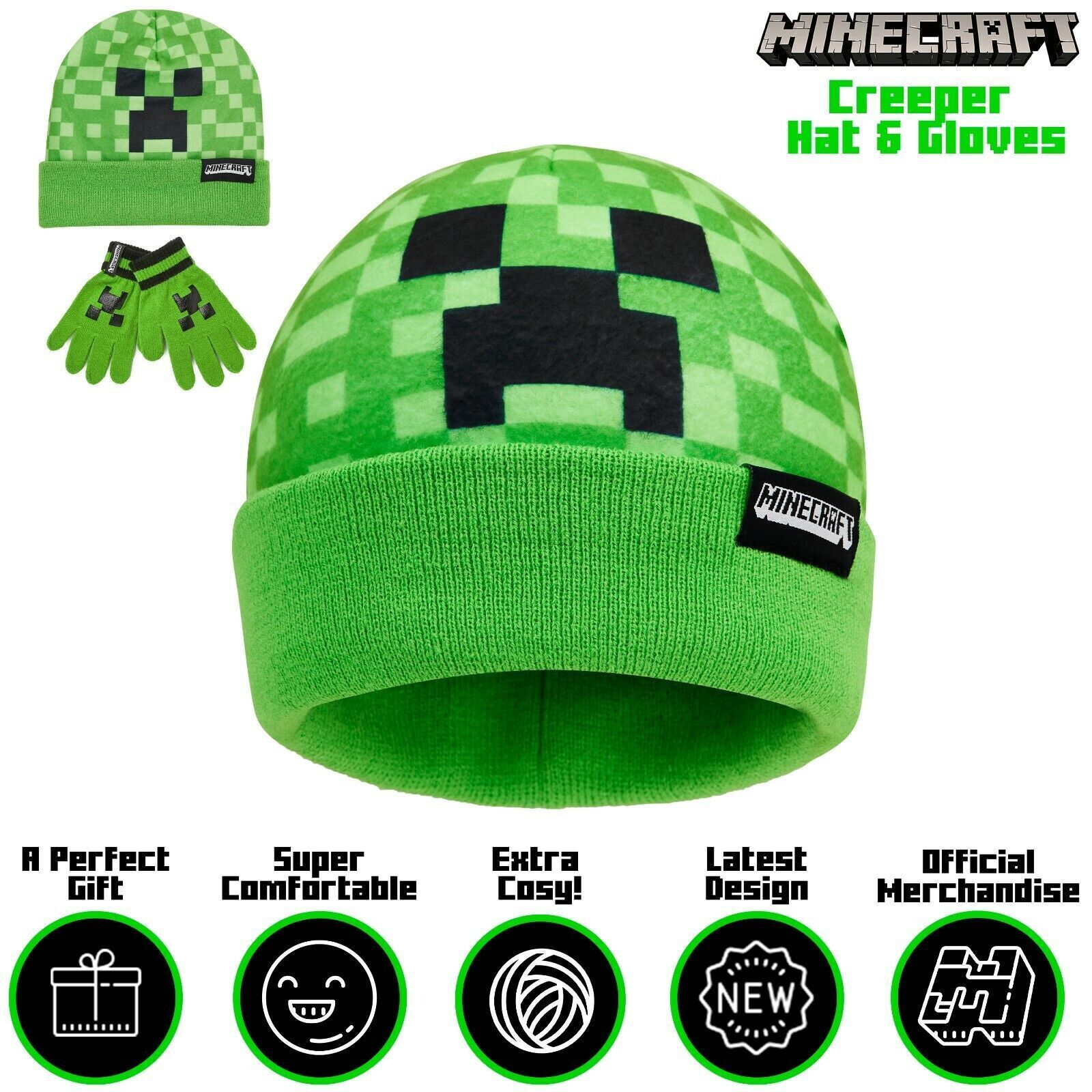 Placa Decorativa Pixel Creeper Minecraft