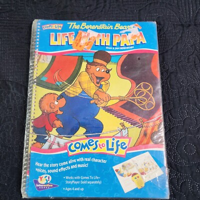 Comes to Life Books The Berenstain Bears Life With Papa NEW