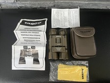 VTG TASCO BINOCULARS 12x25 178BCR FULLY COATED WITH CASE  PAPERS