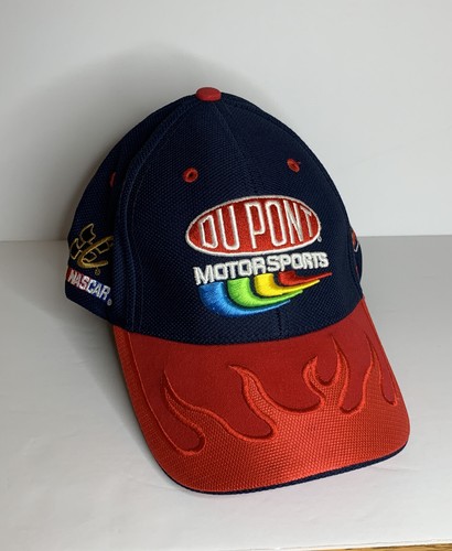 Vintage Jeff Gordon Flame Bill Nu-fit 