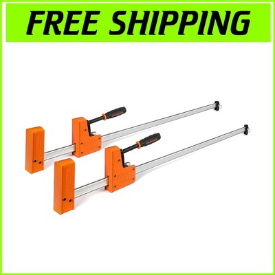 Professional 36-inch Bar Clamps with Durable Maple Handles - 2-Piece Set