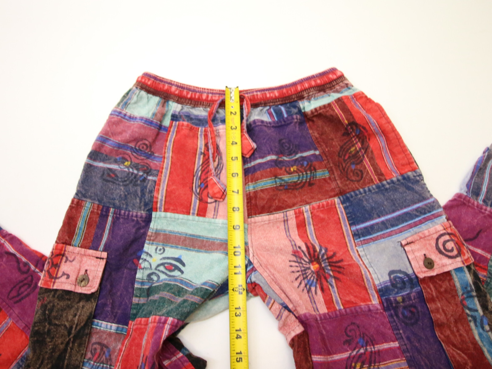 Rising International Patchwork Cargo Pants Womens… - image 12