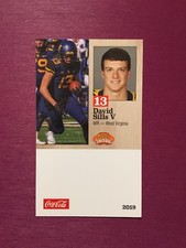 David Sills V 2019 Senior Bowl card 1/26/19 West Virigina