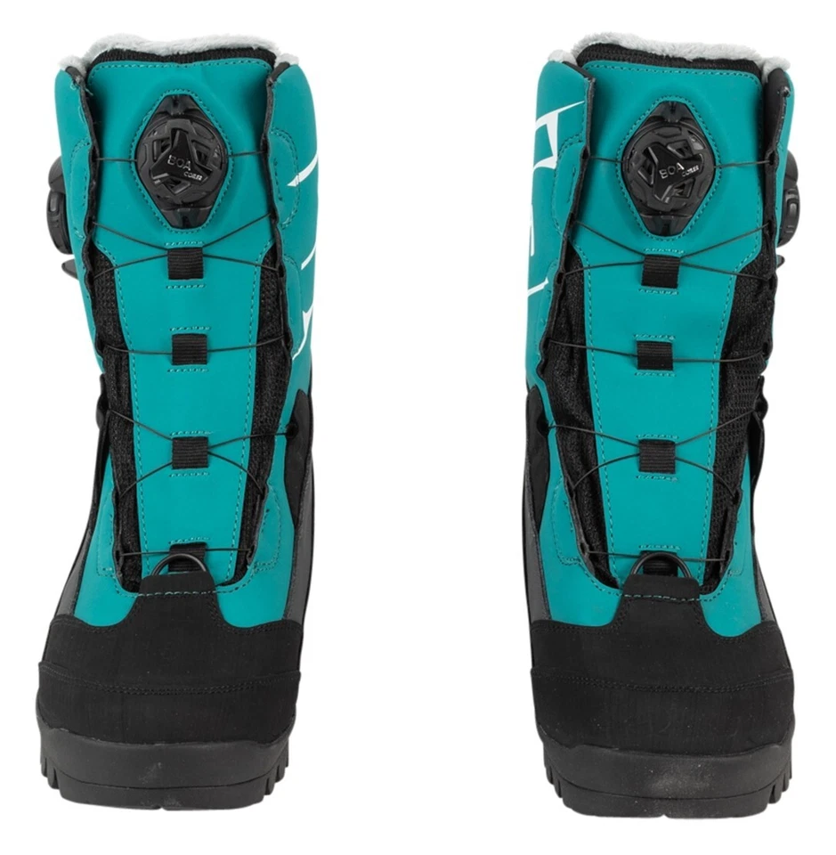 Botas de moto de nieve Open Box 509 para mujer Raid doble BOA esmeralda talla 9 Foto 3 de 3